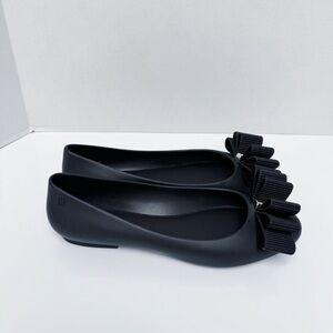 Melissa X Jason Wu - Black Bow Flats